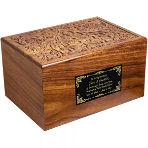 Hand Engraved Urns