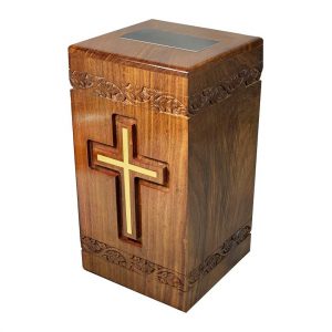 Hand Engraved Urns(Cross)